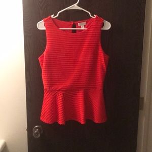 Peplum top